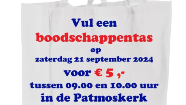 Vul een boodschappentas voor vijf euro met restanten 2e handsmarkt