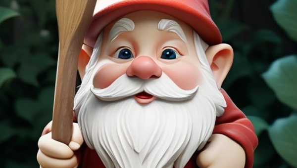 Kabouter Kobus en het Vreemde Gespuis in een huis.