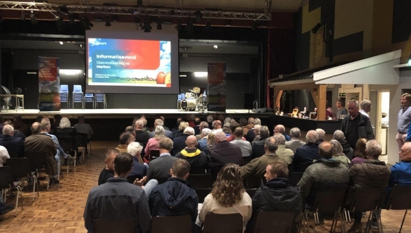 Start het glasvezelproject maandag 28 oktober 2024