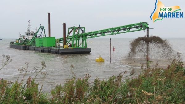 Update werkzaamheden Dijkversterking Marken