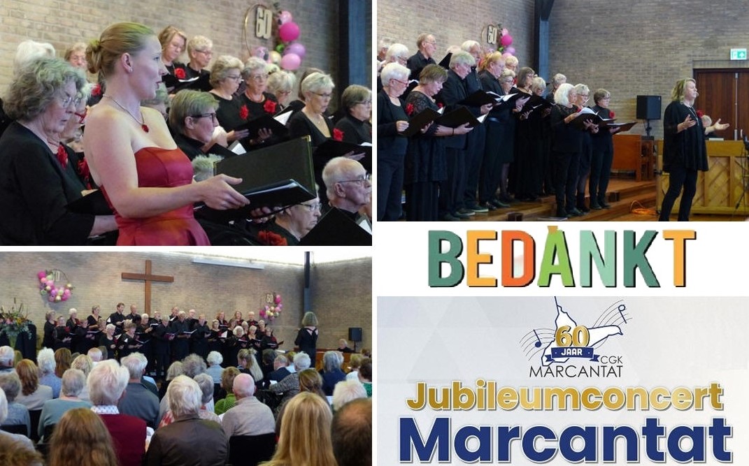 Christelijk Gemengd Koor 'Marcantat' bedankt