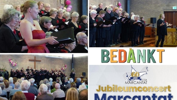 Christelijk Gemengd Koor 'Marcantat' bedankt