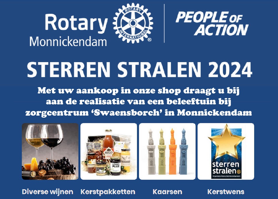'Sterren Stralen Actie' Rotary Monnickendam voor Swaensborch