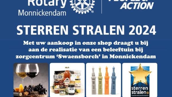 'Sterren Stralen Actie' Rotary Monnickendam voor Swaensborch