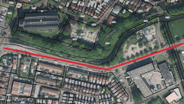 Bernhardlaan in M'dam afgesloten van 18 t/m 22 november 2024