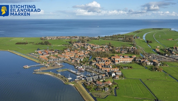 Wateroverlast Marken januari 2024