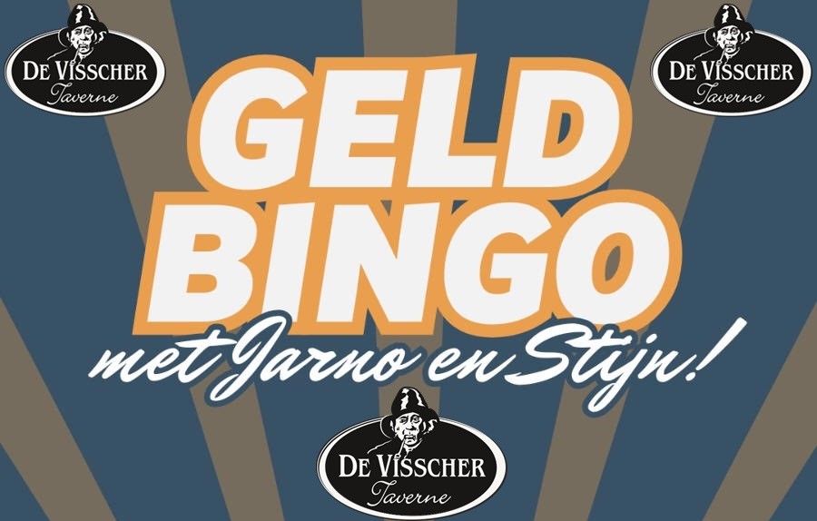 Geldbingo bij 'De Visscher' op vrijdag 29 november