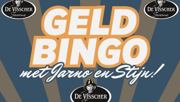 Geldbingo bij 'De Visscher' op vrijdag 29 november