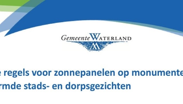 Nieuwe regels voor zonnepanelen op monumenten