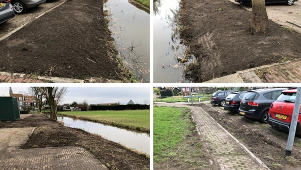 Onderhoud aan omgeving parkeerterrein Het Trefpunt afgerond