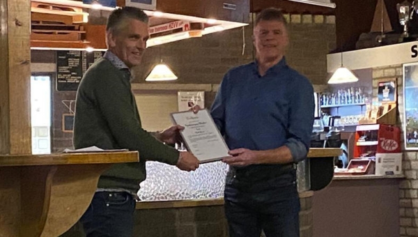 Henk Zeeman erelid Sportvereniging Marken