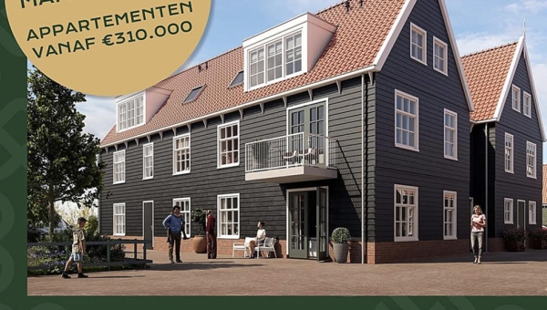 6 februari: Verkoop 11 appartementen op Zinkerwerf