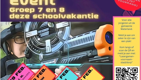 Lasergame Event voor groep 7 &amp; groep 8