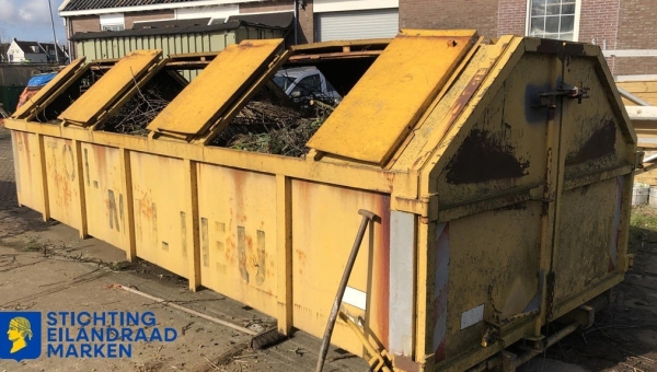 Vanaf zaterdag 1 maart is de Groencontainer weer wekelijks geopend