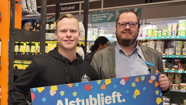 Statiegeldactie AH levert € 198,60 op voor Stichting Marker Jongeren