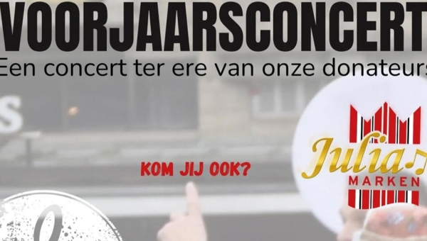 Voorjaarsconcert Christelijke muziekvereniging 'Juliana'