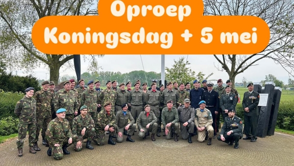 Oproep voor (ex)-Militairen van Marken