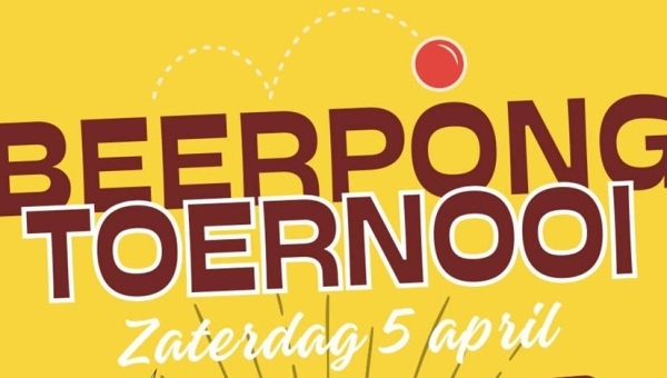 Zaterdag 5 april: MK Beerpong Toernooi 2025