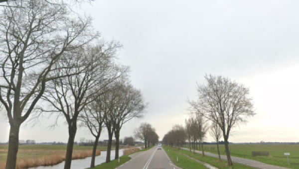 Provinciale weg N247 en de Zesstedenweg tussen Oosthuizen en Edam afgesloten van 6 t/m 13 april