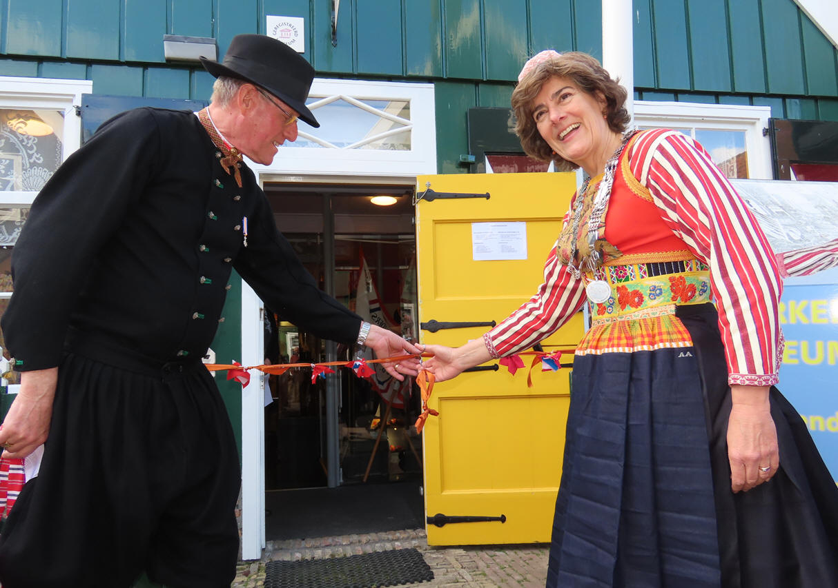 Marian van der Weele opent nieuwe tentoonstelling Marker Museum