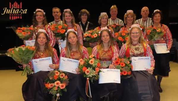 Veel jubilarissen bij donateursconcert 'Juliana'