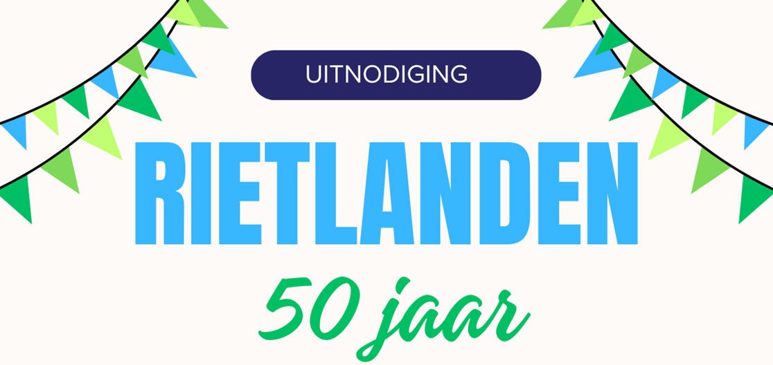 Uitnodiging: Tentoonstelling 'De Rietlanden vijftig jaar'
