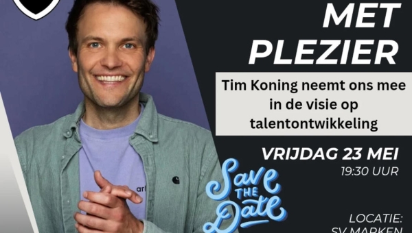 'Presteren met Plezier" door Tim Koning