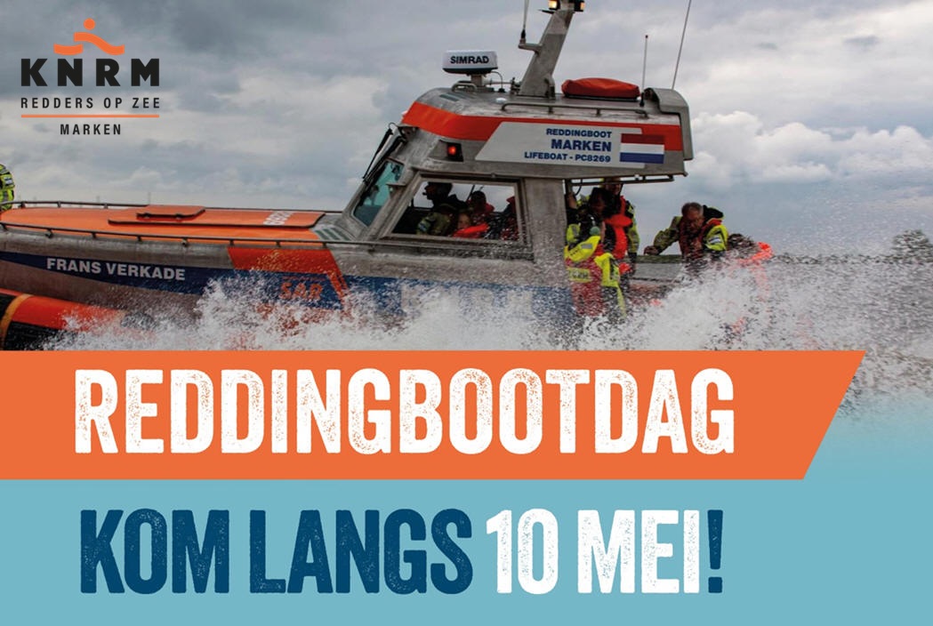 Zaterdag 10 mei: Reddingbootdag 2025