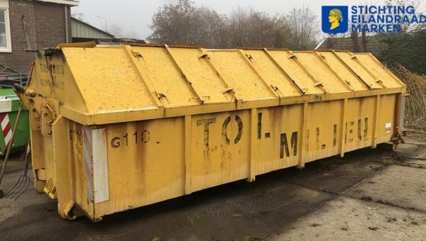 Groencontainer is Koningsdag gesloten