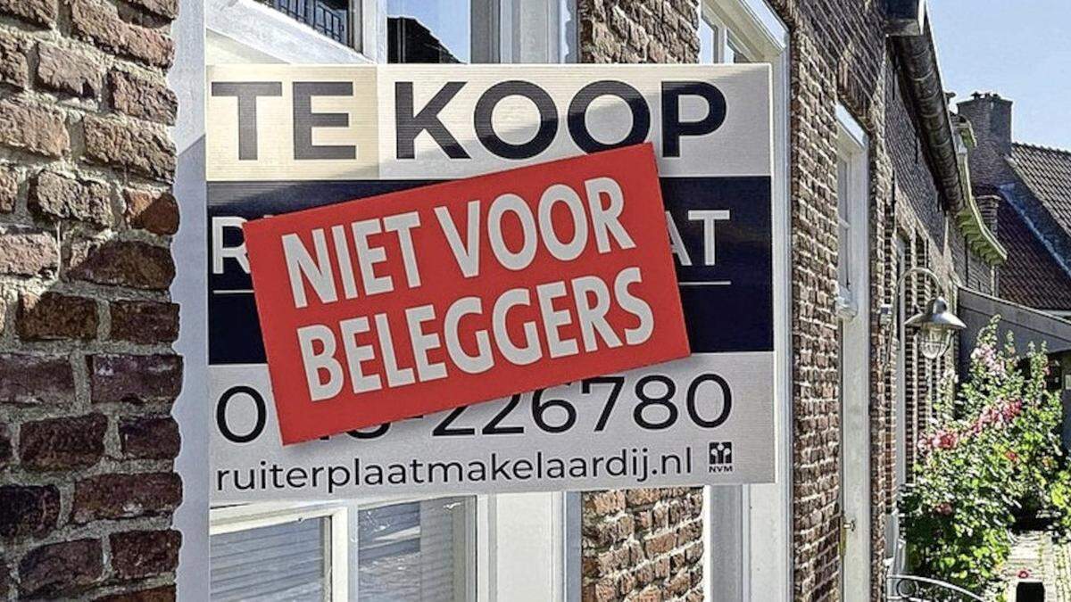 Mogelijk toch zelfbewoningsplicht in strijd tegen vastgoedbeleggers op Marken
