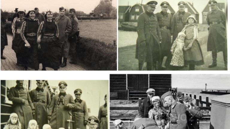 Duitse soldaten gingen tijdens de oorlog graag naar Marken om souvenirs te kopen