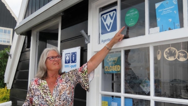 Michelin sticker voor iedereen goed zichtbaar