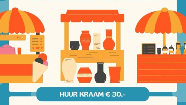 Wil je een kraam huren tijdens de Havenfeesten Braderie?