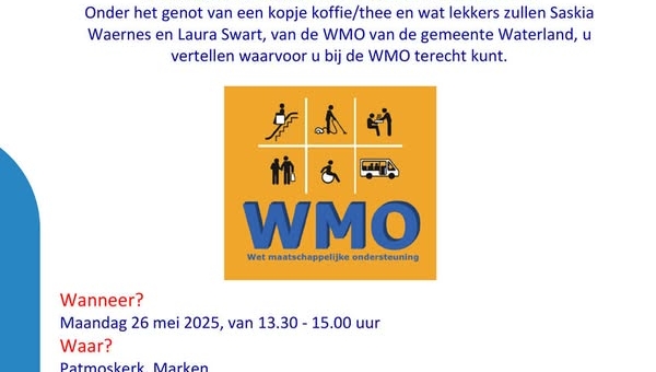 Maandag 26 mei: 12e Marker Koffie Speciaal