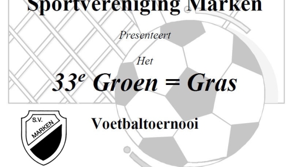 Programma Groen = Gras Voetbaltoernooi 2025