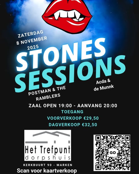 The Stones Sessions In Concert with Postman and the Ramblers