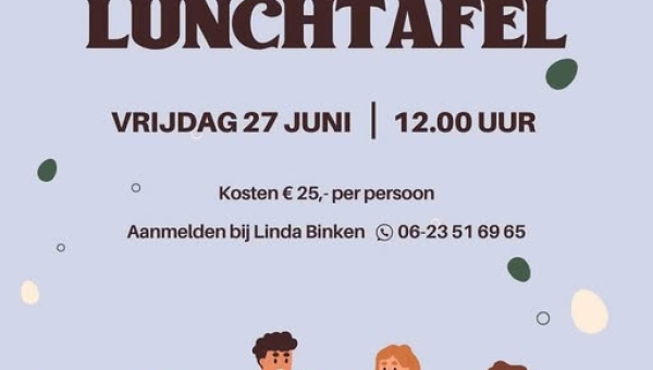 Open lunchtafel - Marker Havenfeesten