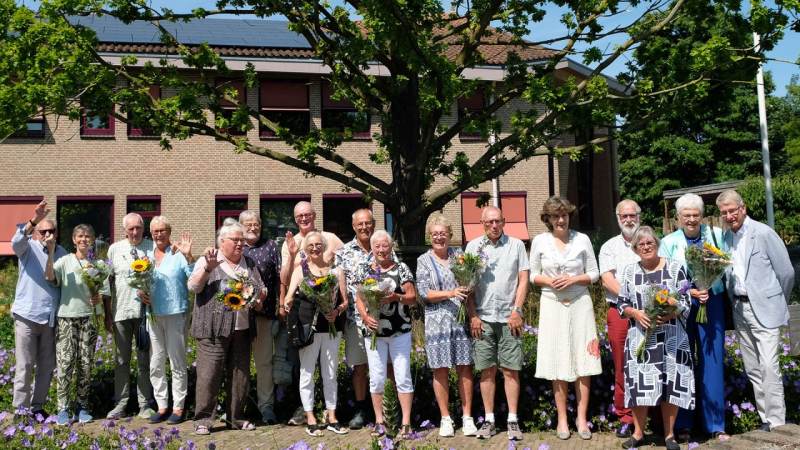Gouden huwelijken op het gemeentehuis in het zonnetje gezet