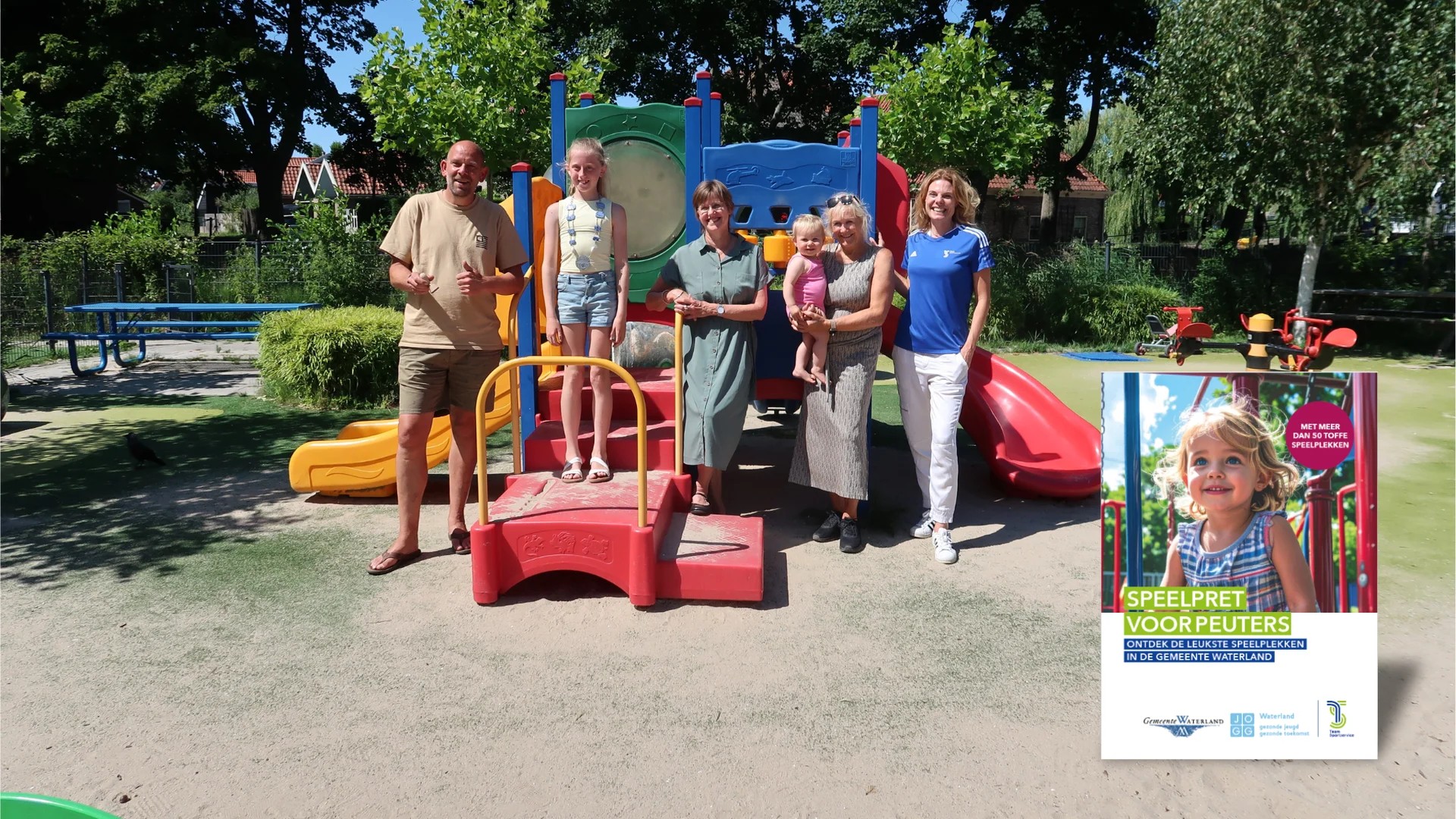 Gemeente Waterland lanceert speeltuinenboekje voor jonge inwoners