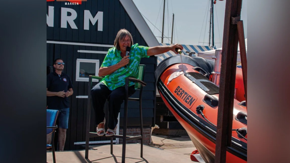 Doop ‘Bertien’ luidt nieuw tijdperk in op het water
