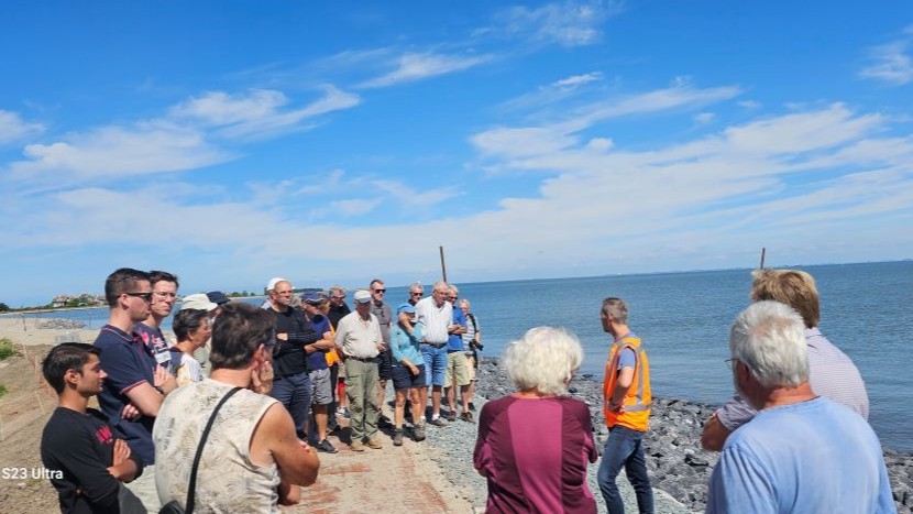 Excursie naar proefvak dijkversterking Marken