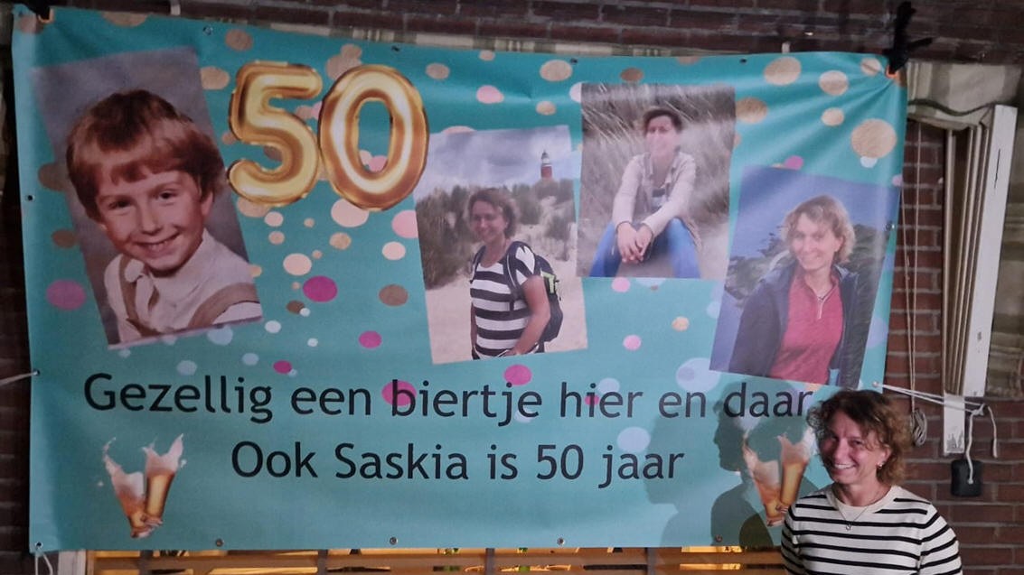 Saskia Booneveld 50 jaar