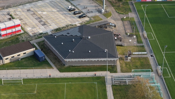 Dakrenovatie van kantine 'Nooitgedacht' afgerond