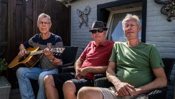 De Bull Shit Bluesband krijgt er geen genoeg van.