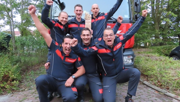 Nieuw-Beijerland winnaar bij landelijke 112 wedstrijd op Marken