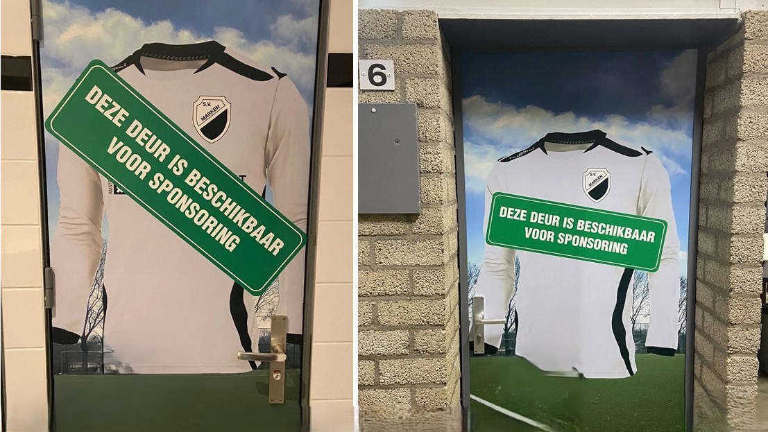 Deursponsoring bij Sportvereniging Marken