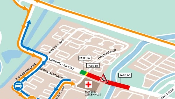 Bereikbaarheid BovenIJ ziekenhuis 