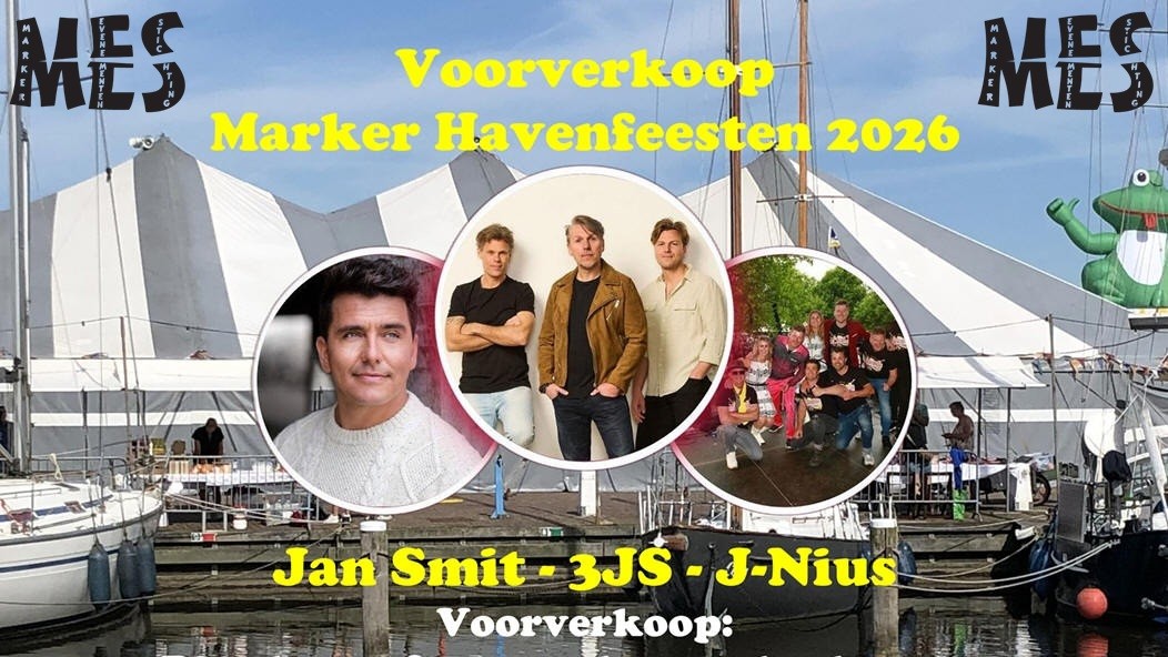 Voorverkoop Marker Havenfeesten 2026