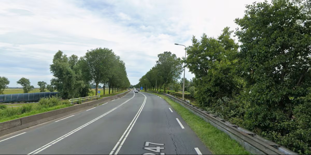 N247 afgesloten in nacht van 8 op 9 december bij Monnickendam