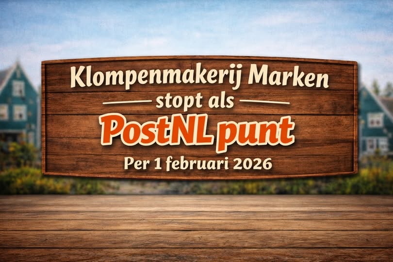 Klompenmakerij stopt PostNL